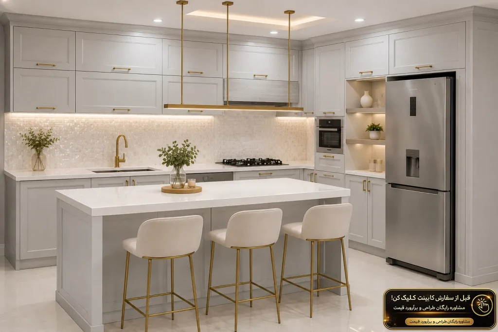 کابینت پلی اورتان طراحی تخصصی بهشت کابین